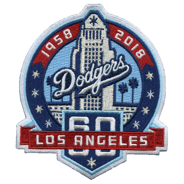 Los Angeles Dodgers #35 Cody Bellinger with 60th Anniversary Home On-Field Patch Flexbase Jersey